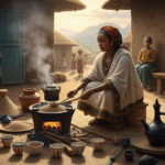 Drinking Coffee With Locals In Ethiopia